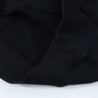 メゾン キツネ MAISON KITSUNE トップス スウェット・トレーナー メンズ SPEEDY FOX PATCH ブラック イエロー ネイビー スピーディーフォックスパッチ スエット 無地 ワンポイント 長袖 クルーネック MM00313KM0307