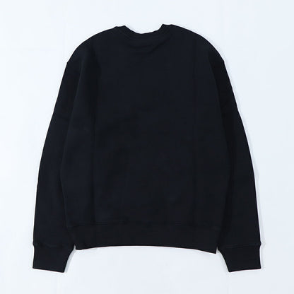 MAISON KITSUNE スウェット ブラック イエロー ネイビー スピーディーフォックスパッチ スエット MM00313KM0307