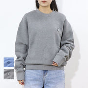 MAISON KITSUNE スウェット メランジグレー ブルー フォックスパッチ スエット MM00316KM0307