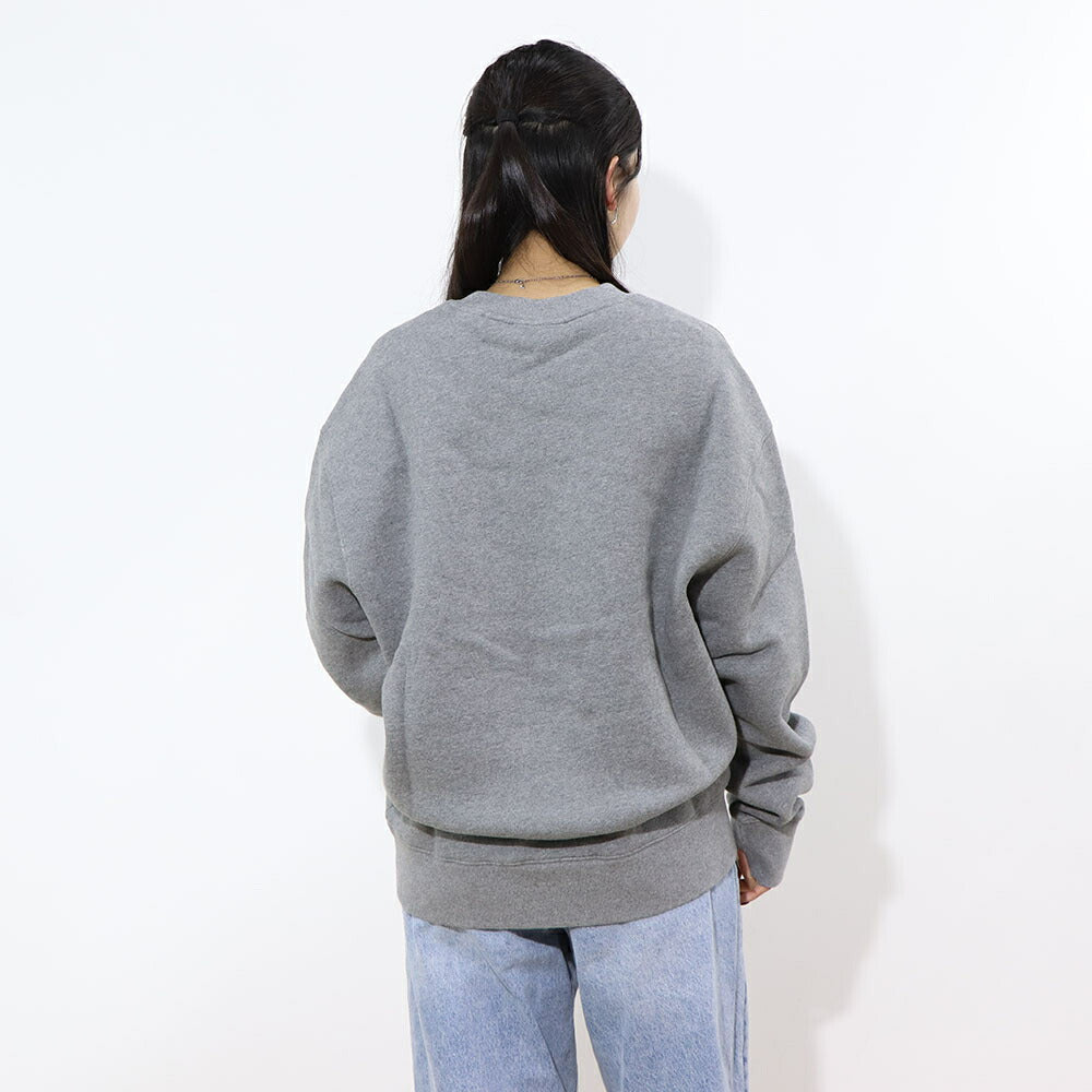 MAISON KITSUNE スウェット メランジグレー ブルー フォックスパッチ スエット MM00316KM0307