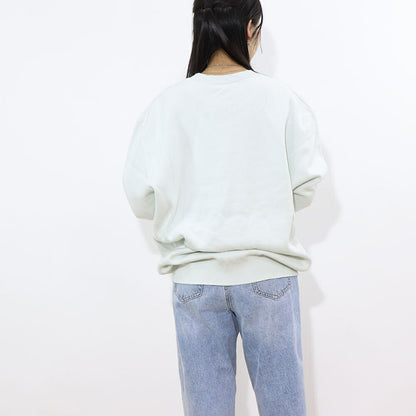 MAISON KITSUNE ニット ブルー フォックスパッチ KM00505KT1078