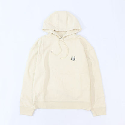 MAISON KITSUNE パーカー  ブラック クリーム ライトグリーン マスタード フォックスパッチ