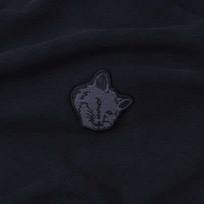 MAISON KITSUNE パーカー  ブラック クリーム ライトグリーン マスタード フォックスパッチ