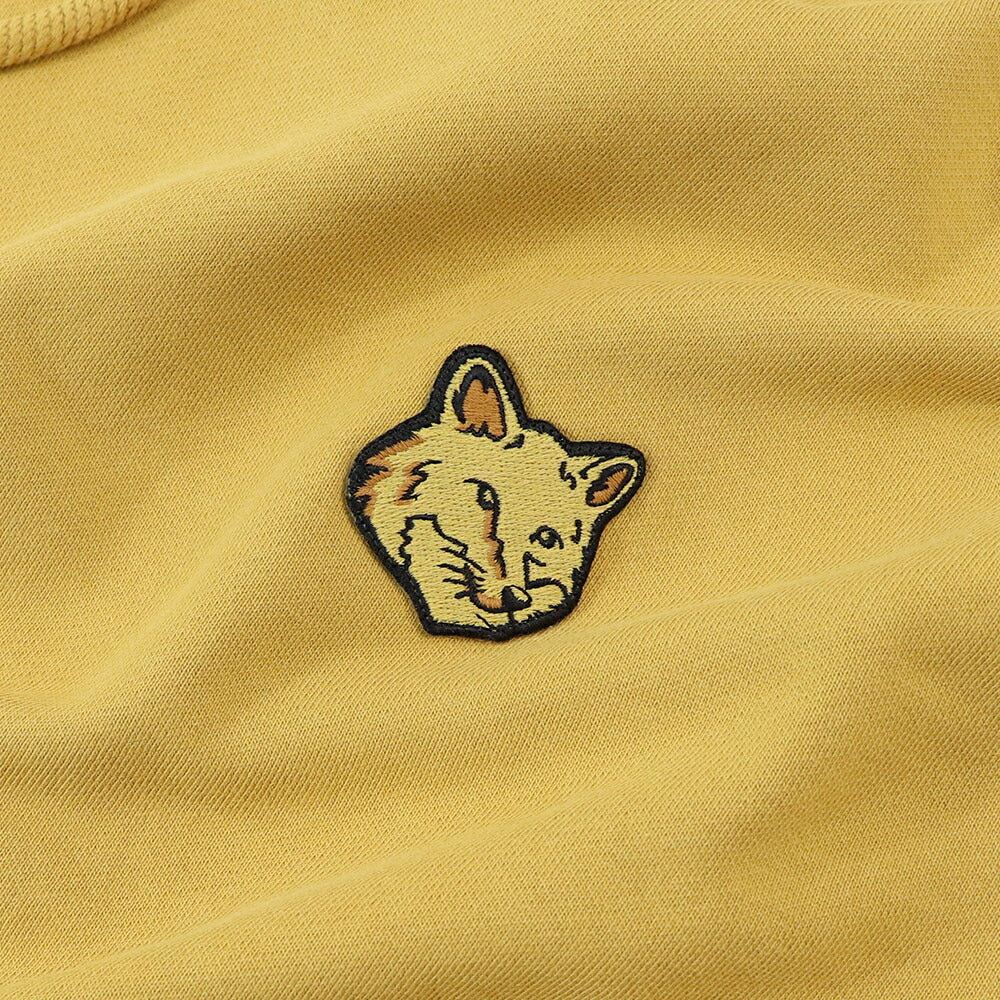 MAISON KITSUNE パーカー  ブラック クリーム ライトグリーン マスタード フォックスパッチ