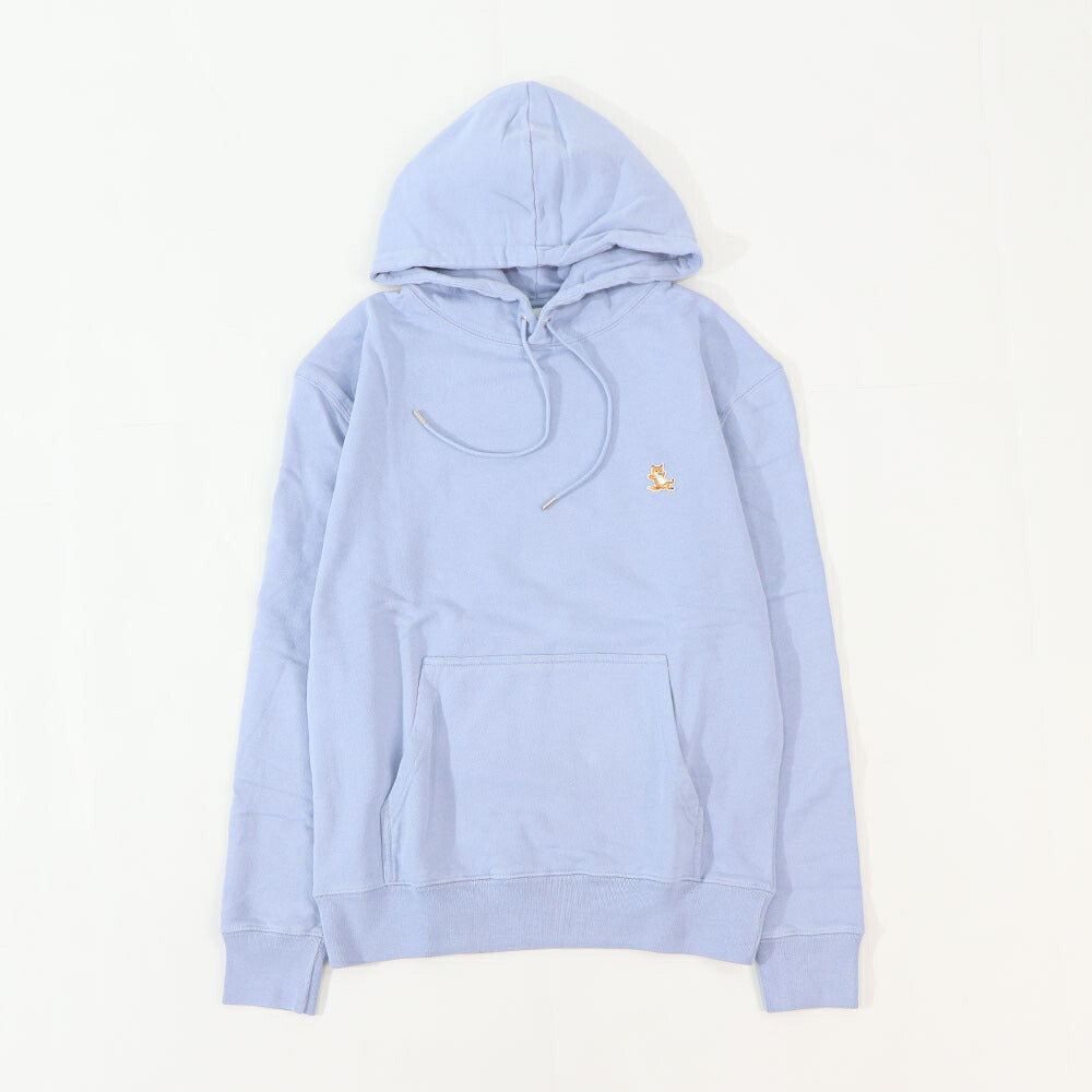 MAISON KITSUNE パーカー ミリタリーグリーン ブルー チルフォックスパッチ スエット フーディ