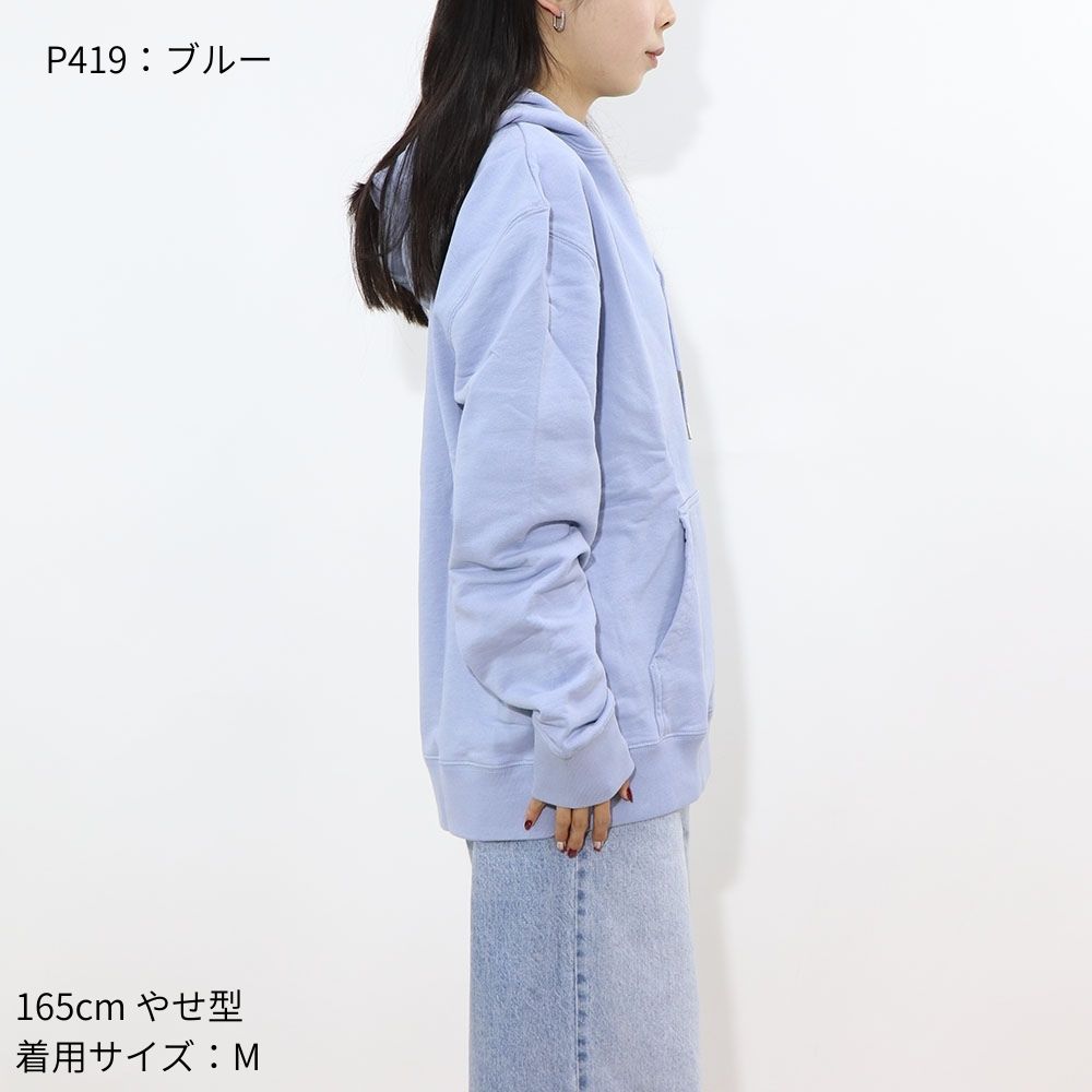 MAISON KITSUNE パーカー ミリタリーグリーン ブルー チルフォックスパッチ スエット フーディ
