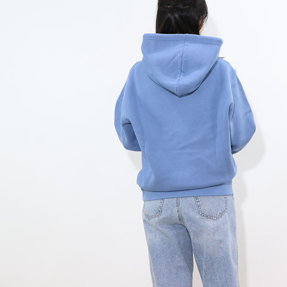 MAISON KITSUNE パーカー ブルー フォックスパッチ スエット フーディ