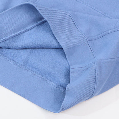 MAISON KITSUNE パーカー ブルー フォックスパッチ スエット フーディ