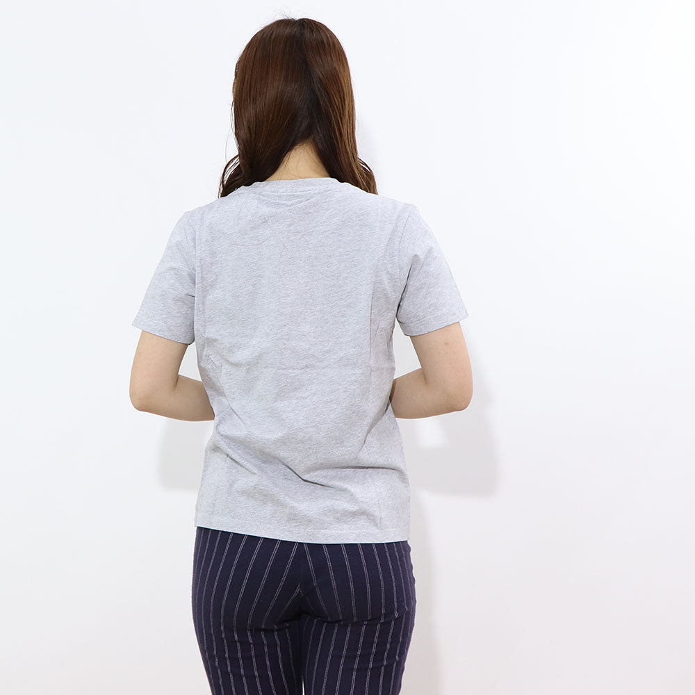 MAISON KITSUNE Tシャツ グレー フォックスパッチ