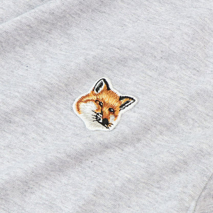 MAISON KITSUNE Tシャツ グレー フォックスパッチ