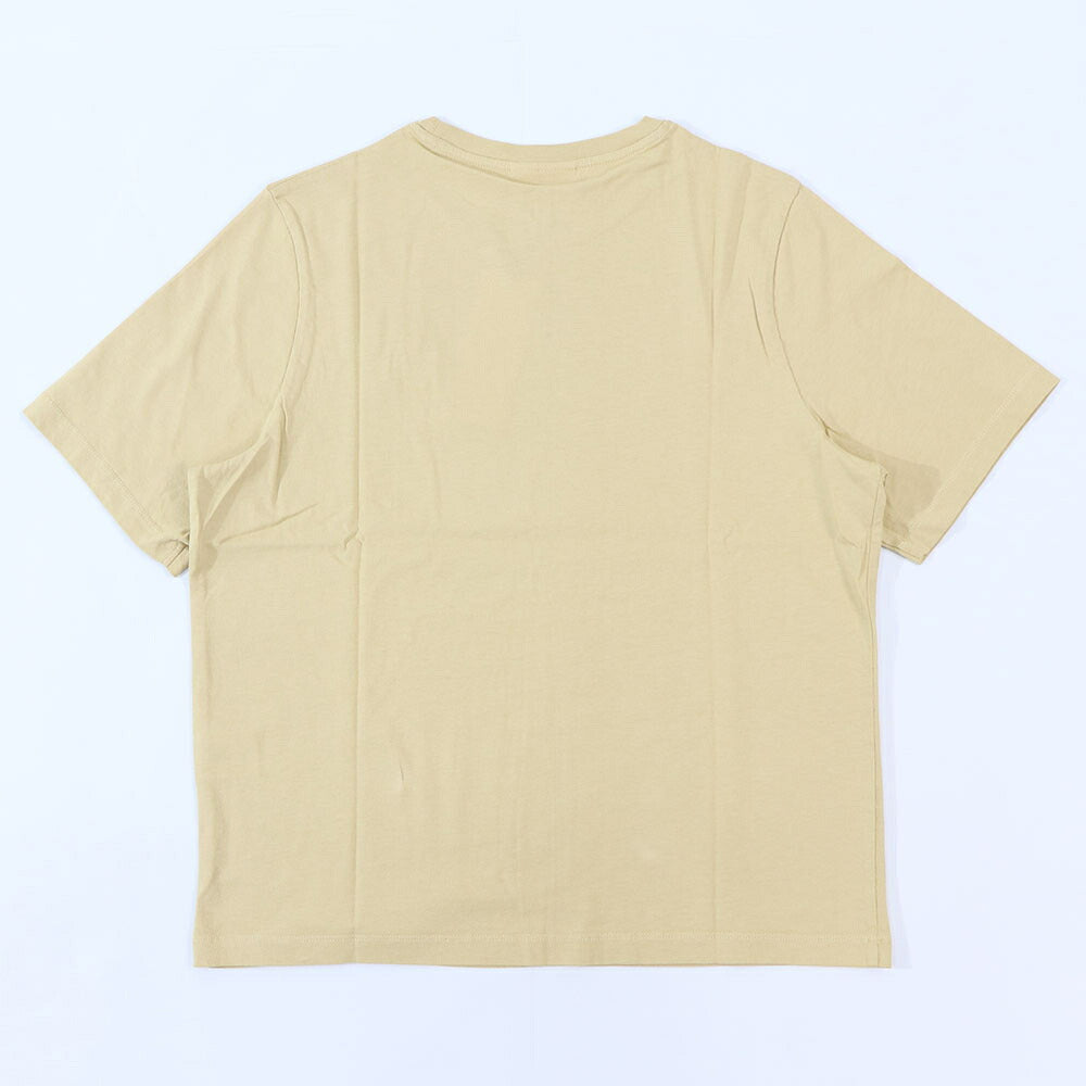 MAISON KITSUNE Tシャツ イエロー フォックスパッチ