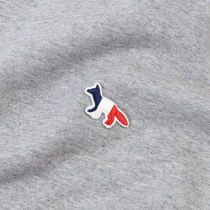 MAISON KITSUNE スウェット グレージュ トリコロールフォックス