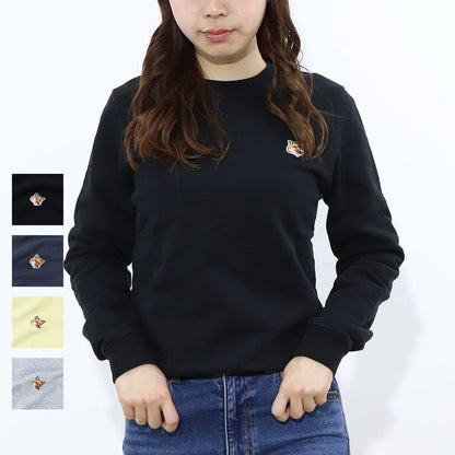 MAISON KITSUNE スウェット イエロー ネイビー グレー ブラック フォックスパッチ
