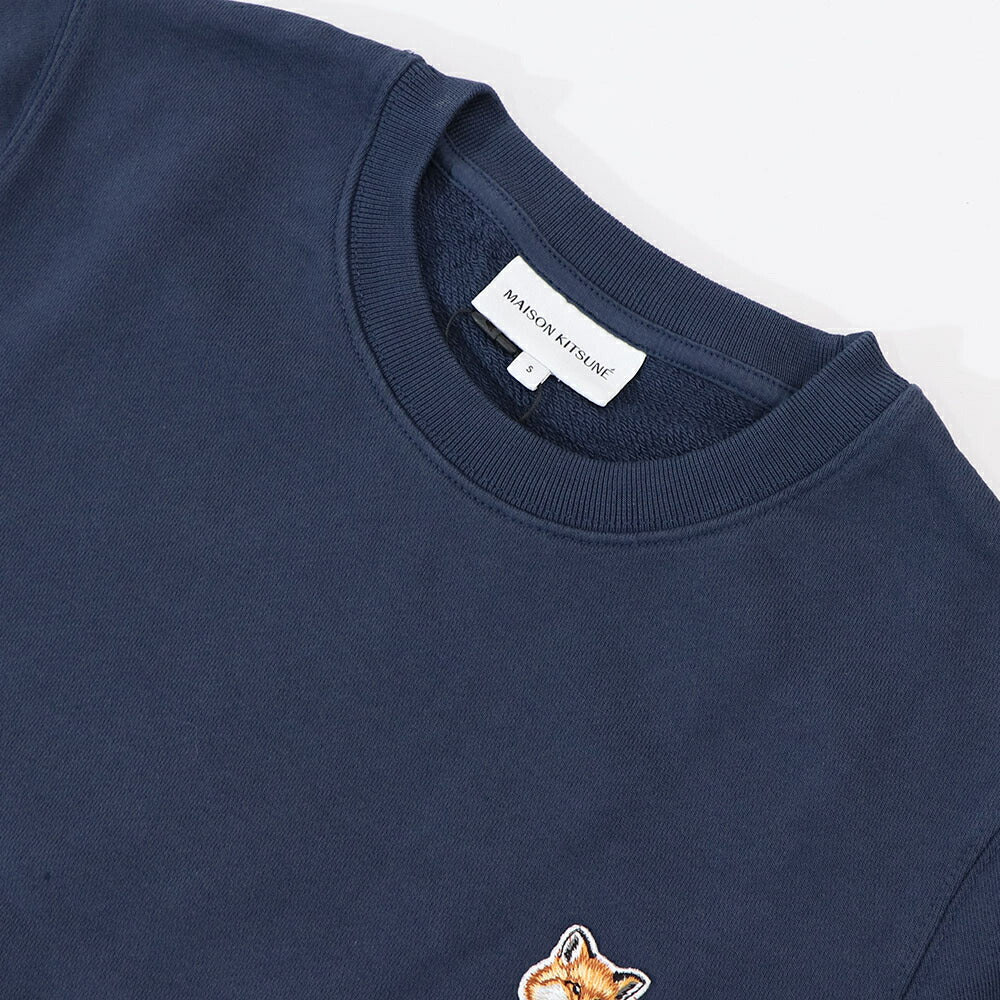 MAISON KITSUNE スウェット イエロー ネイビー グレー ブラック フォックスパッチ