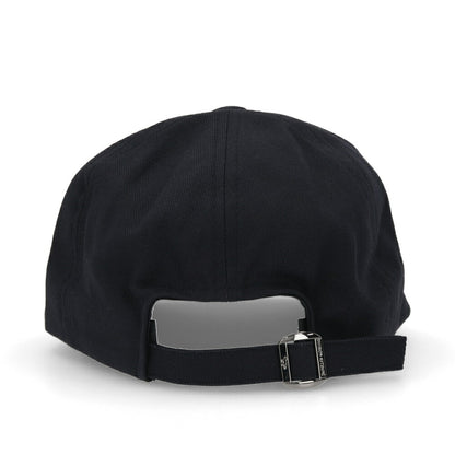 メゾン キツネ MAISON KITSUNE 帽子 キャップ ユニセックス LARGE FOX HEAD EMBROIDERY ネイビー コットン ポリエステル フォックスパッチ シンプル ワンポイント メンズ レディース HU06118WW0007