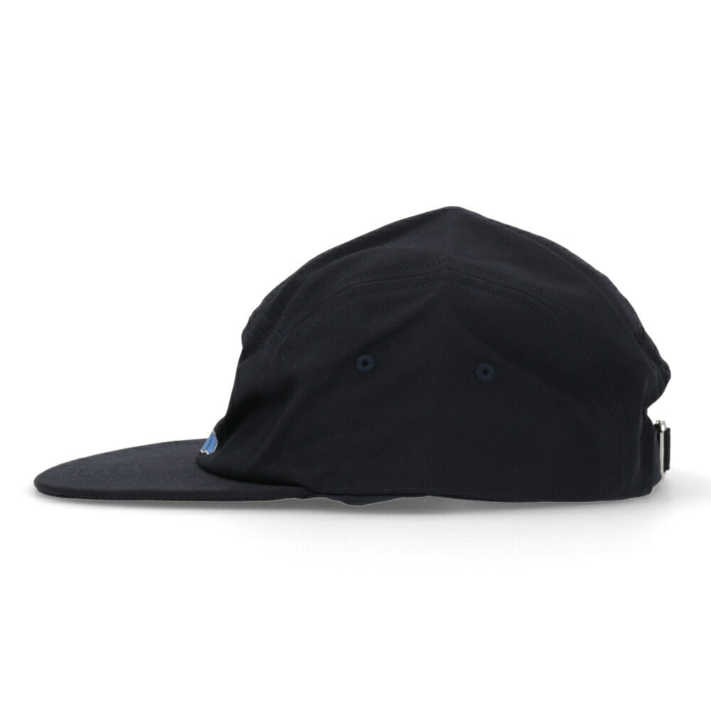 MAISON KITSUNE 帽子 キャップ ユニセックス  ネイビー ロゴ キツネ