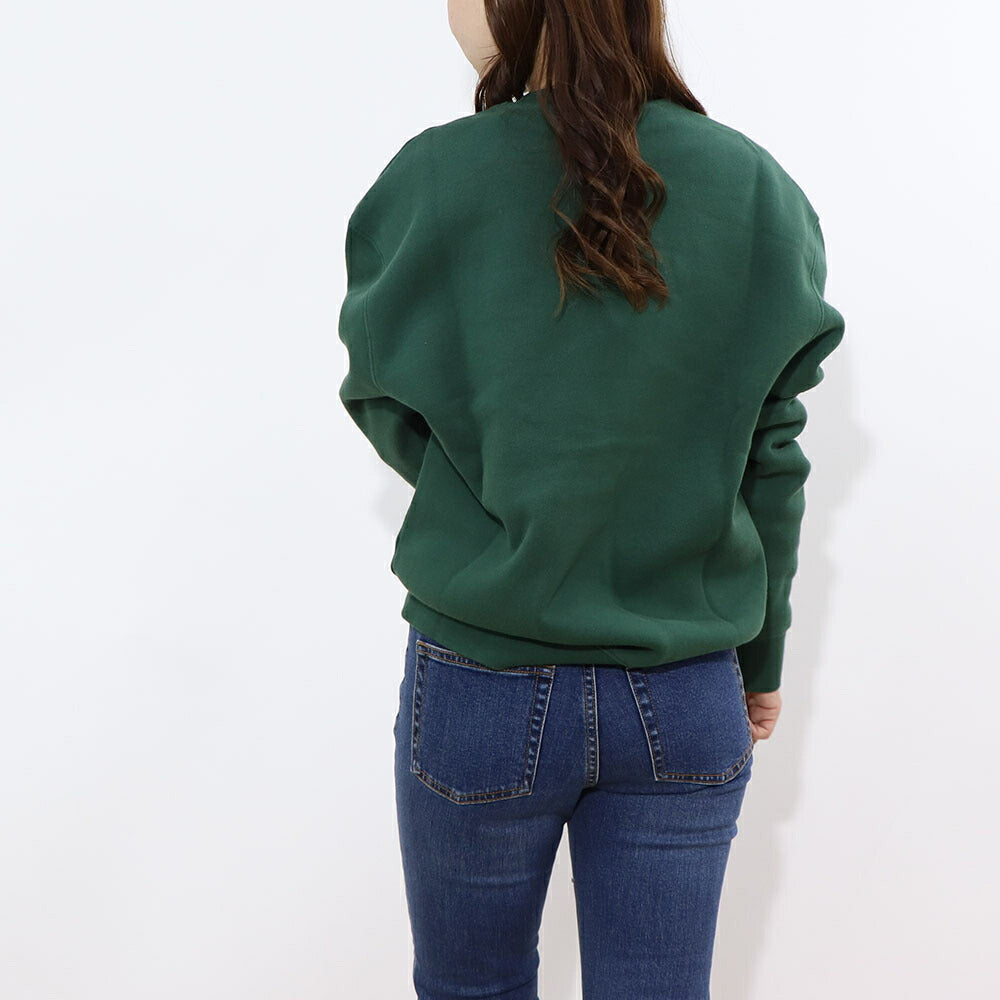 MAISON KITSUNE スウェット BOLD FOX HEAD PATCH ボトルグリーン ネイビー LM00302KM0307