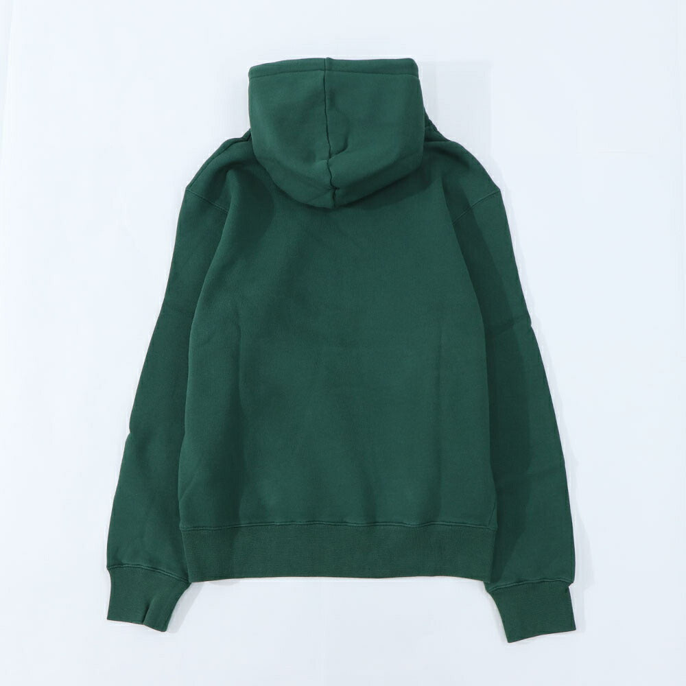 メゾン キツネ MAISON KITSUNE トップス スウェット・パーカー ユニセックス BOLD FOX HEAD PATCH COMFORT HOODIE ボトルグリーン フォックスパッチ フーディ コットン 無地 ワンポイント 長袖 プルオーバー LM00703KM0307