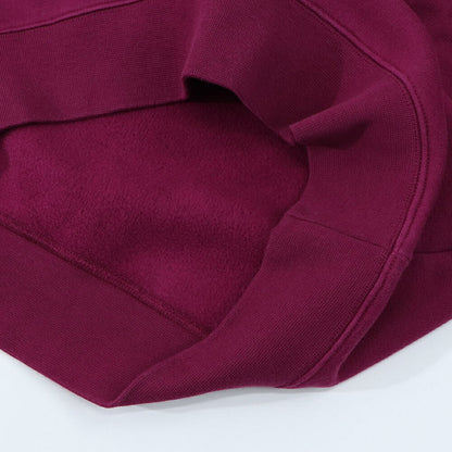 メゾン キツネ MAISON KITSUNE トップス スウェット・トレーナー レディース TONAL FOX HEAD PATCH COMFORT パープル フォックスパッチ スエット コットン 無地 ワンポイント 長袖 クルーネック LW00303KM0307