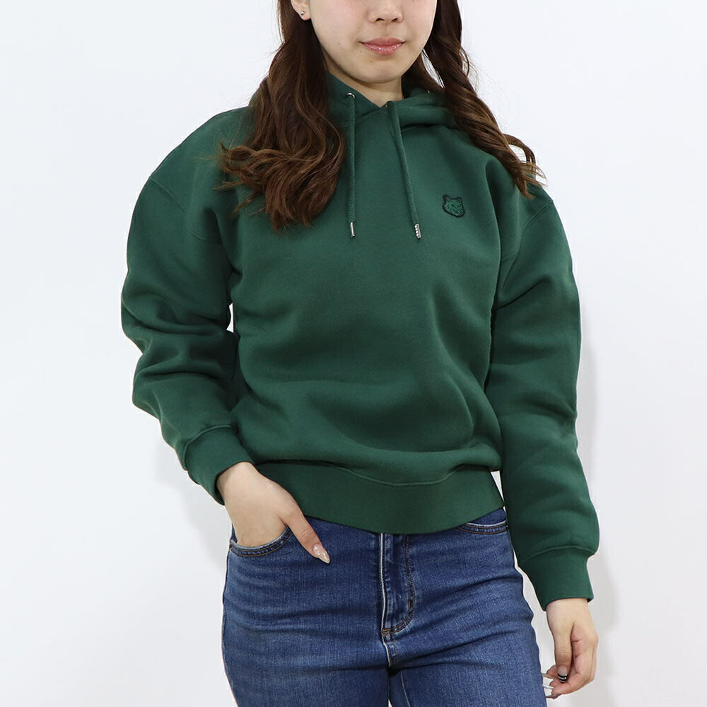 MAISON KITSUNE スウェット ボトルグリーン LW00701KM0307