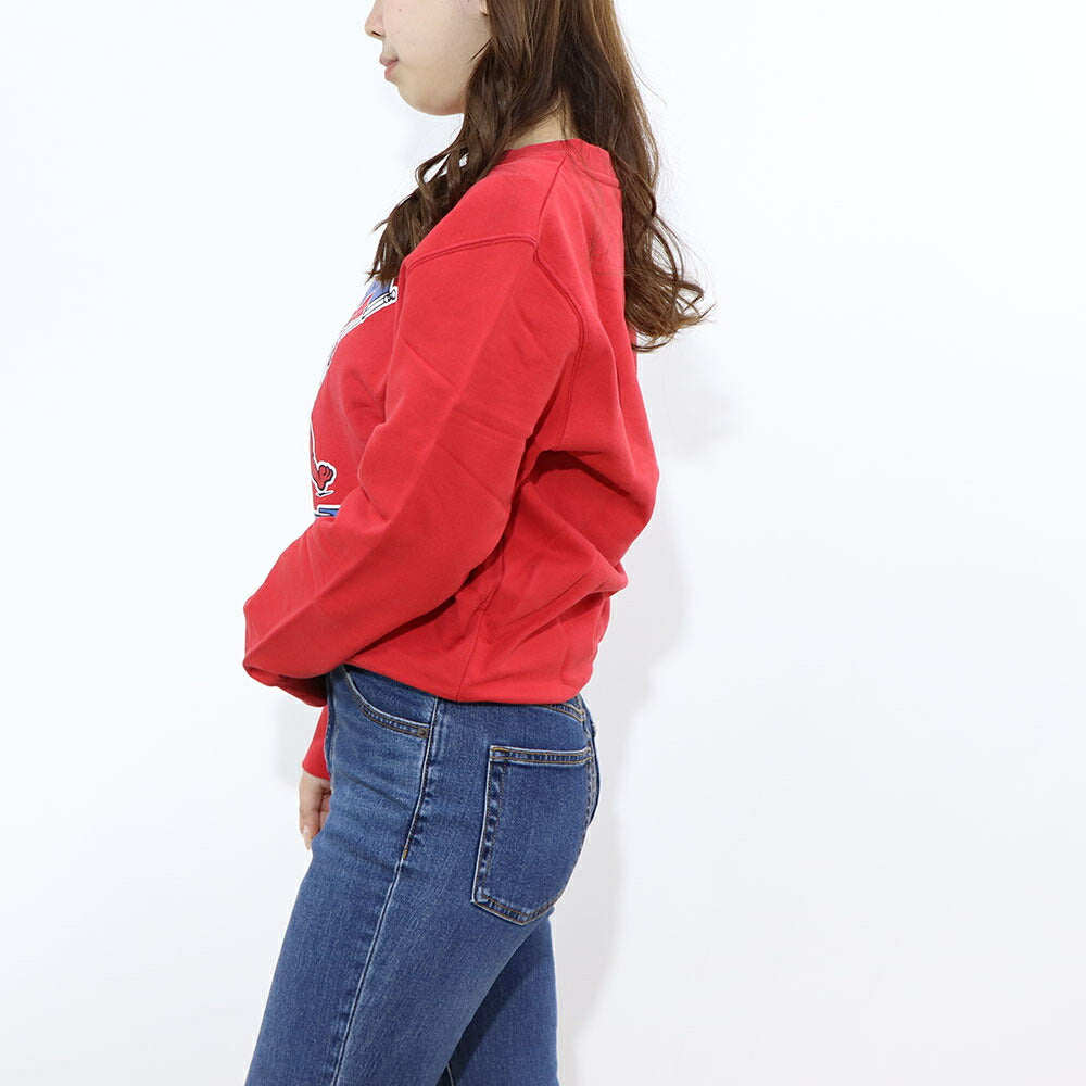 MAISON KITSUNE スウェット レッド ロゴ キツネ SPGALM00302