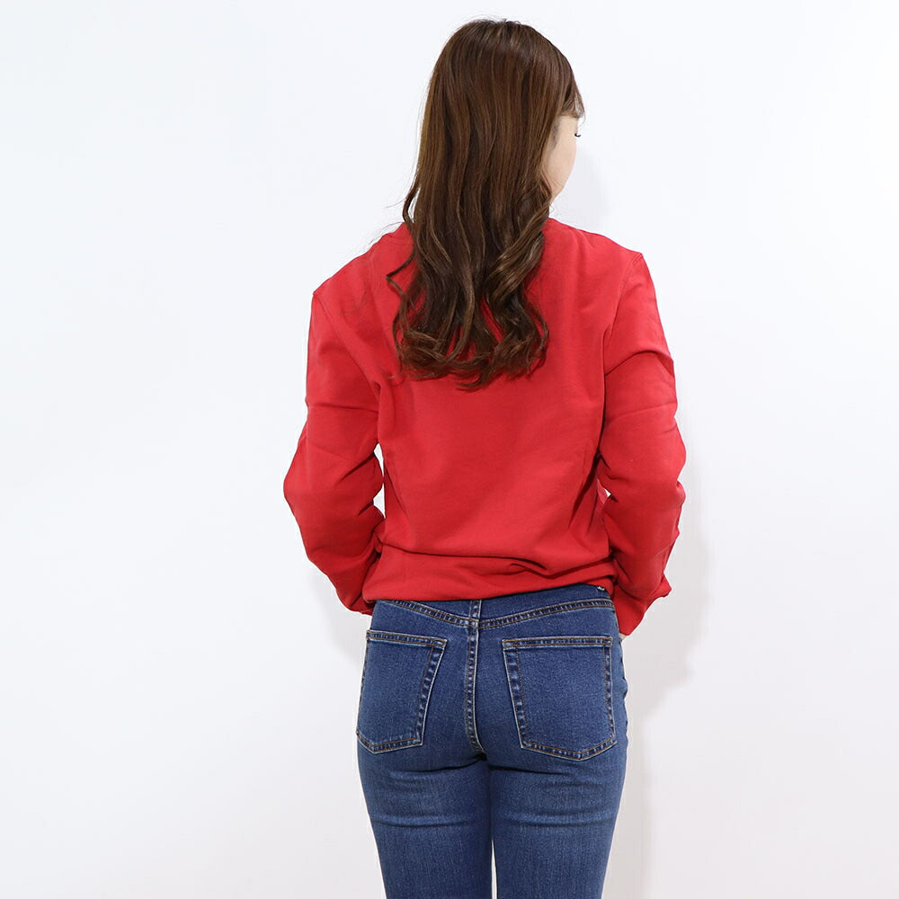 MAISON KITSUNE スウェット レッド ロゴ キツネ SPGALM00302