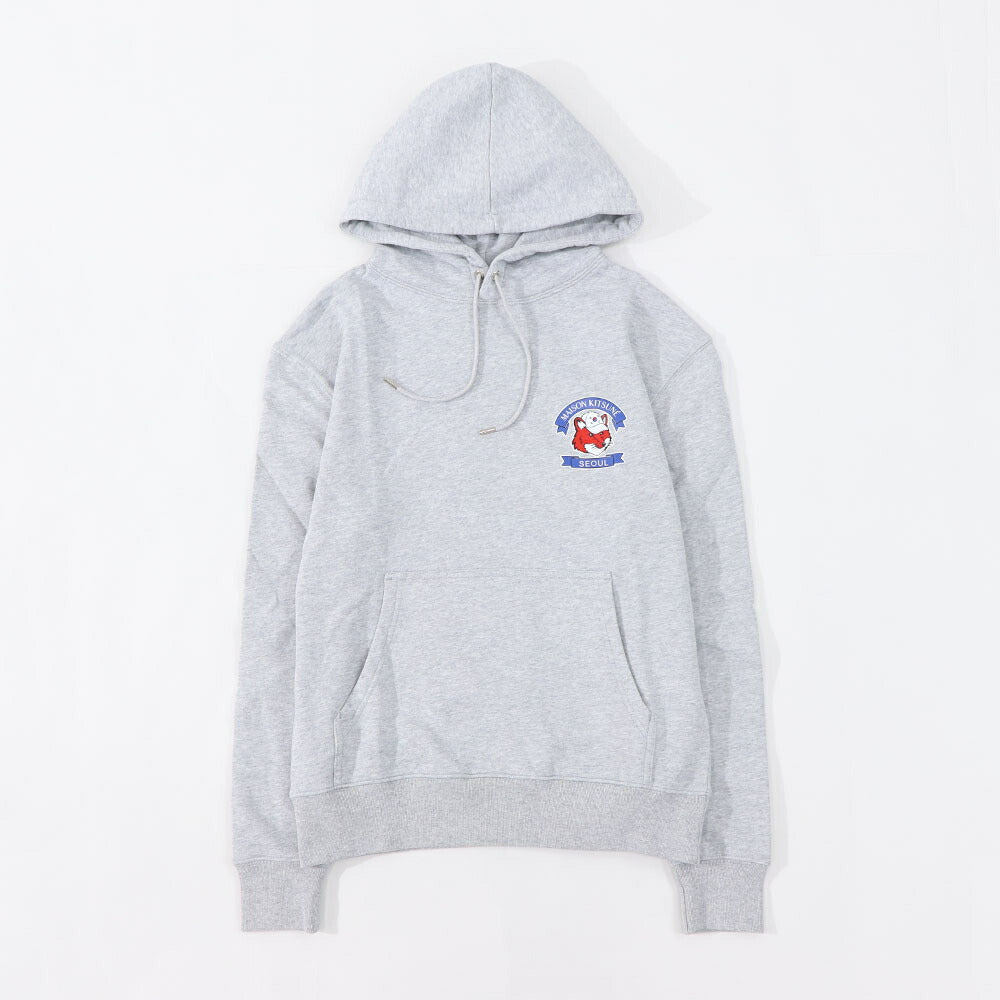 MAISON KITSUNE スウェット グレー ネイビー ロゴ キツネ SPGALM00311