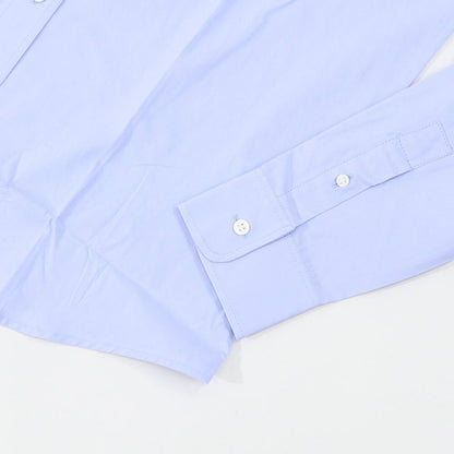 メゾン キツネ MAISON KITSUNE トップス シャツ メンズ  ブルー ロゴ キツネ 韓国 バックプリント ソウル SPGALM00402