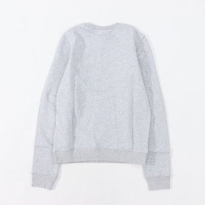 メゾン キツネ MAISON KITSUNE トップス スウェット・トレーナー レディース  グレー ロゴ キツネ 韓国 ソウル 長袖 クルーネック SPGALW00301