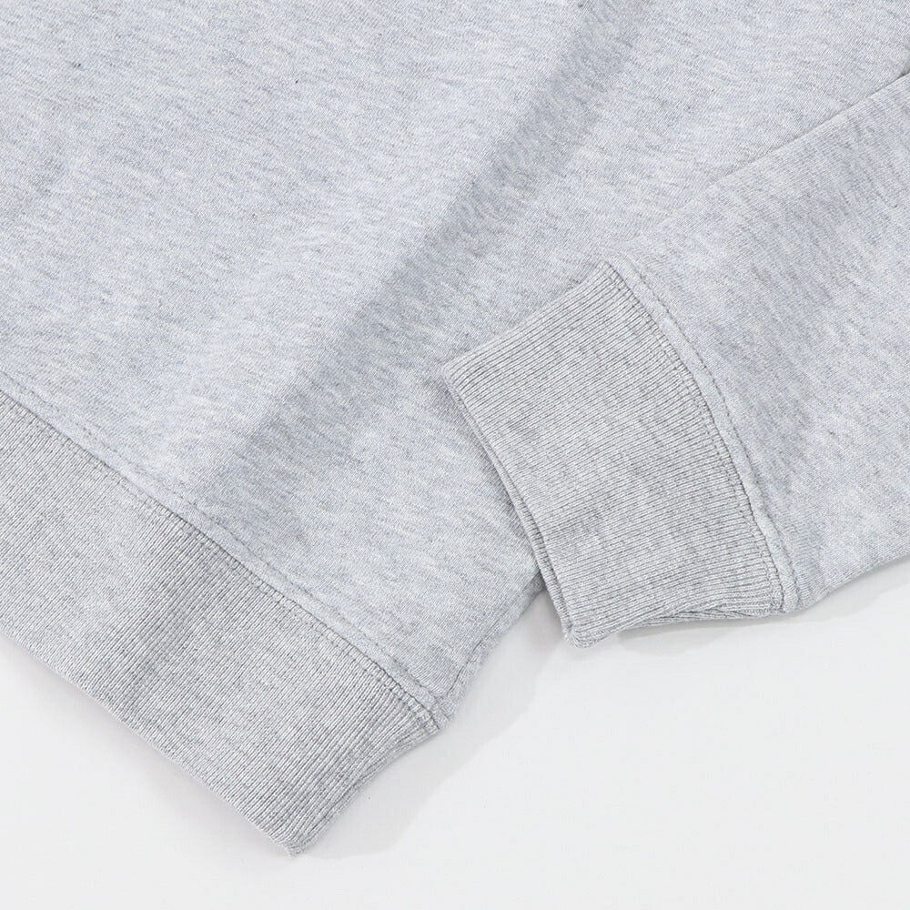 メゾン キツネ MAISON KITSUNE トップス スウェット・トレーナー レディース  グレー ロゴ キツネ 韓国 ソウル 長袖 クルーネック SPGALW00301