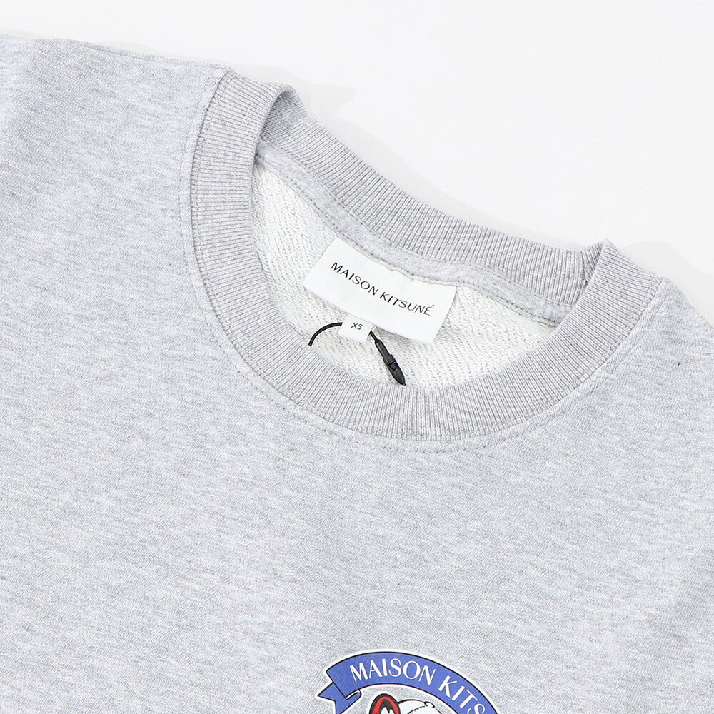 MAISON KITSUNE スウェット グレー ロゴ キツネ SPGALW00301