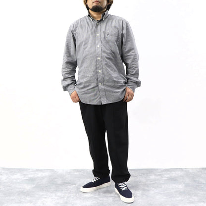 メゾン キツネ スニーカー ハイカット ロゴ ネイビー