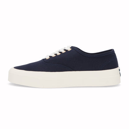 メゾン キツネ MAISON KITSUNE スニーカー ローカット CU04706WW9000 P480 キャンバス ユニセックス ネイビー 新品
