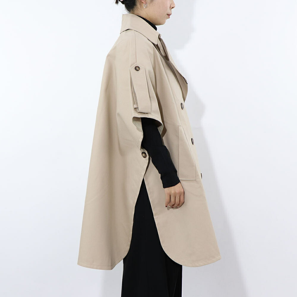 Max Mara アウター コート ベージュ トレンチ ケープ オーバーサイズ 14731161