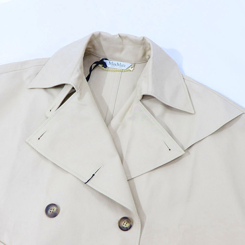 Max Mara アウター コート ベージュ トレンチ ケープ オーバーサイズ 14731161