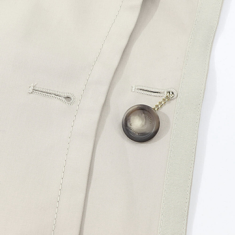 Max Mara アウター コート ベージュ トレンチ ケープ オーバーサイズ 14731161
