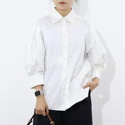 Max Mara ブラウス ホワイト 七分袖 11110131