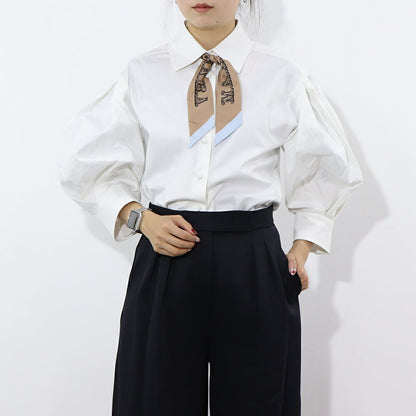 Max Mara ブラウス ホワイト 七分袖 11110131