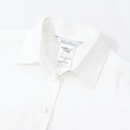 Max Mara ブラウス ホワイト 七分袖 11110131