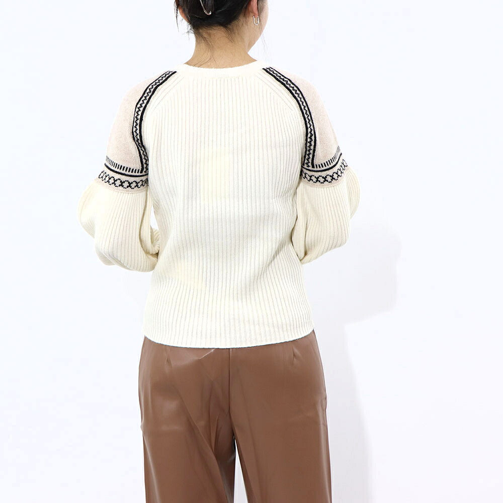 Max Mara ニット ホワイト カシミヤ ウール 11361031