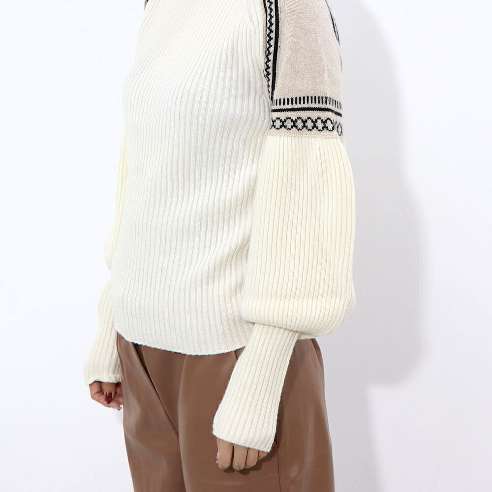 Max Mara ニット ホワイト カシミヤ ウール 11361031