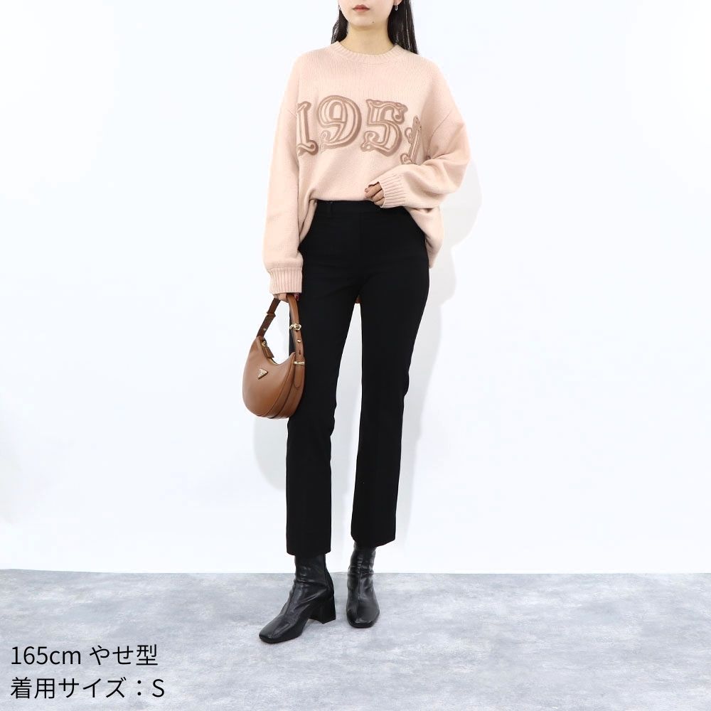 Max Mara ニット ピンク ウール カシミヤ ロゴ ニット 13660733