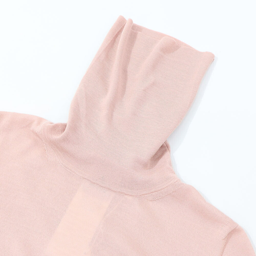 Max Mara ニット ピンク ウール タートルネック 無地 13660839