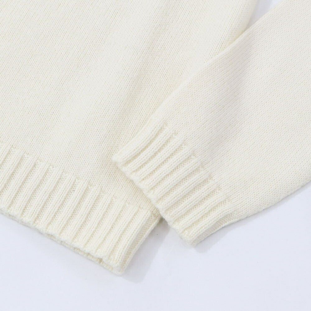 Max Mara ニット ホワイト ウール カシミヤ ラインストーン キラキラ 13661133