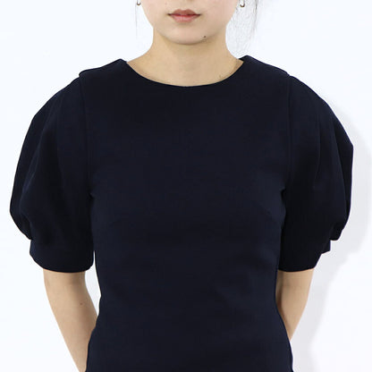 Max Mara ワンピース ネイビー ロングワンピース 16210131