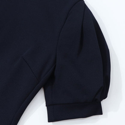 Max Mara ワンピース ネイビー ロングワンピース 16210131