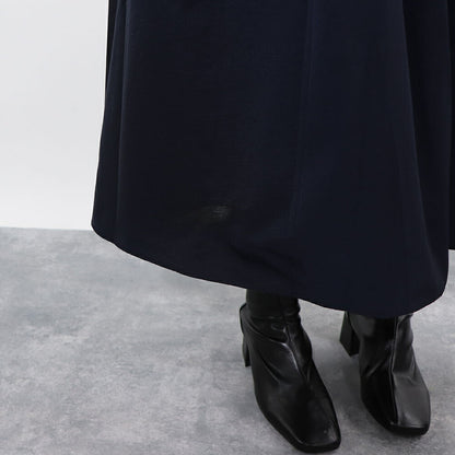 Max Mara ネイビー Ａライン シャツワンピース 19221081