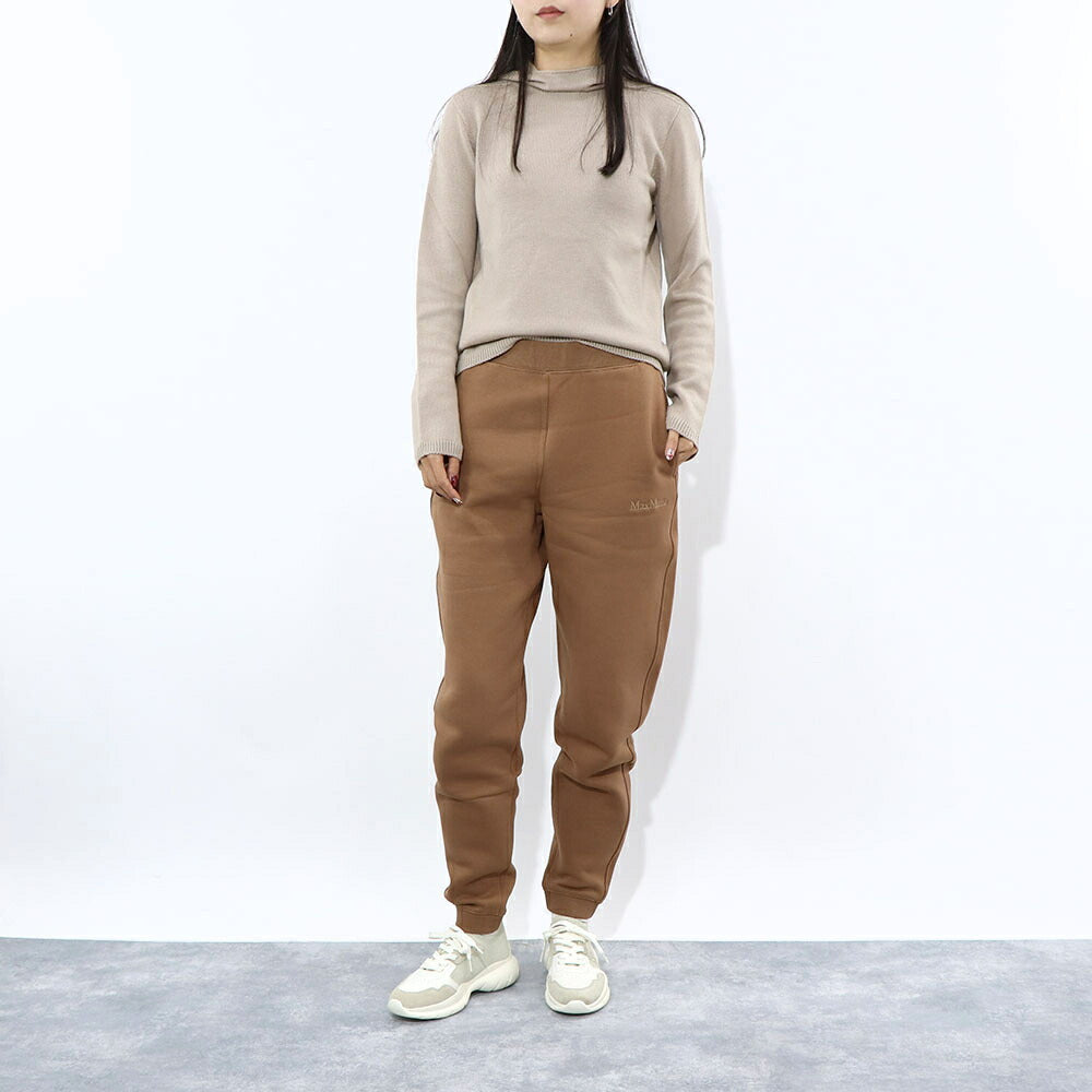 Max Mara ニット ベージュ フード付き 無地