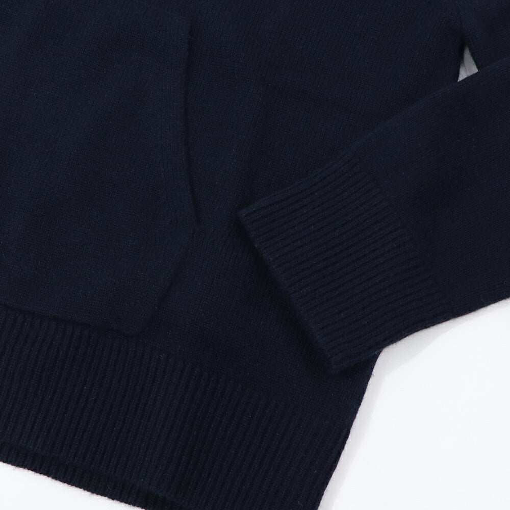 Max Mara ニット ネイビー ニット フード付き セーター 19361121