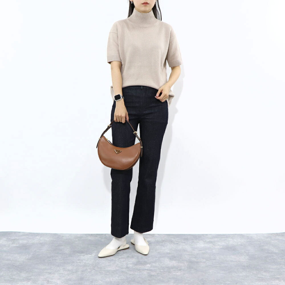 Max Mara ニット ベージュ グレー ニット セーター ショートスリーブ バージン19361131